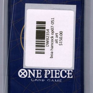 Boa Hancock OP07-051 alt art, One Piece Singles One Piece trading card - alternate view