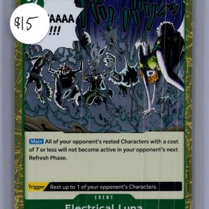 Electrical Luna OP08-036, One Piece Singles One Piece trading card
