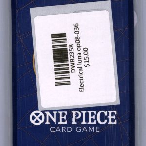 Electrical Luna OP08-036, One Piece Singles One Piece trading card - alternate view