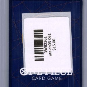 Uta EB03-061, One Piece Singles One Piece trading card - alternate view