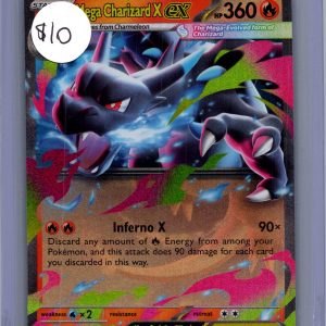 mega charizard x ex 013/094 Pokemon card