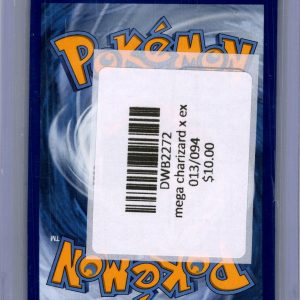 mega charizard x ex 013/094 Pokemon card - alternate view