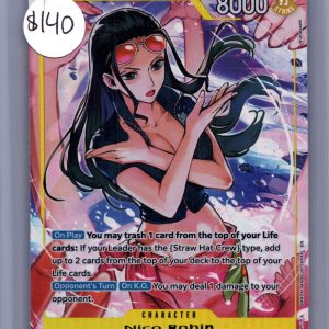 Nico Robin EB03-055 alt art, One Piece Singles One Piece trading card