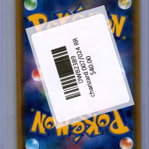 Charizard 007/024 RR, Japanese Singles Pokemon card - alternate view