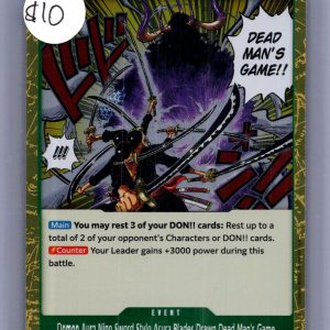 Demon Aura Nine Sword Style OP12-037, One Piece Singles One Piece trading card