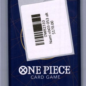 Nami EB03-053 Alt Art, One Piece Singles One Piece trading card - alternate view