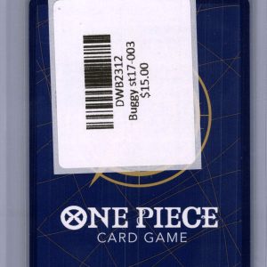Buggy st17-003, One Piece Singles One Piece trading card - alternate view