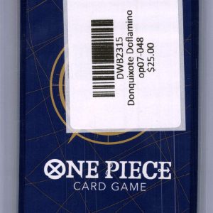 Donquixote Doflamino OP07-048, One Piece Singles One Piece trading card - alternate view