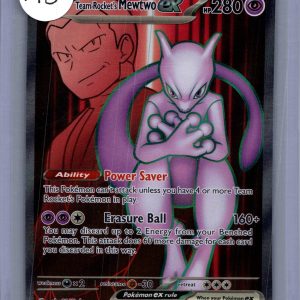 Team Rockets Mewtwo ex 213/182, Destined Rivals Pokemon card