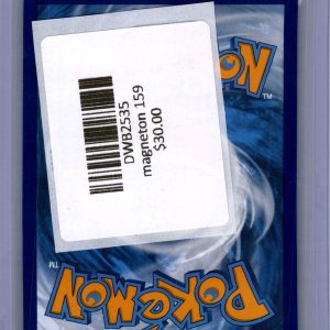 Magneton 159, Promo Pokemon card - alternate view