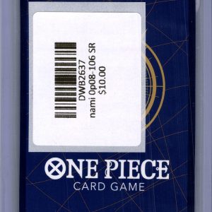 Nami OP08-106 SR, One Piece Singles One Piece trading card - alternate view