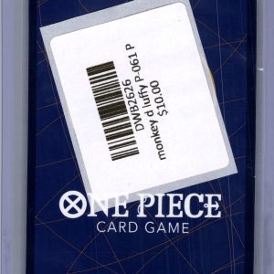 Monkey D Luffy P-061, One Piece Singles One Piece trading card - alternate view