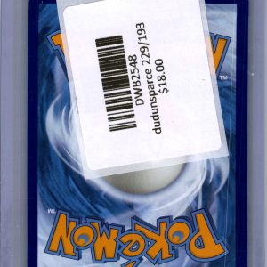 Dudunsparce 229/193, Paldea Evolved Pokemon card - alternate view