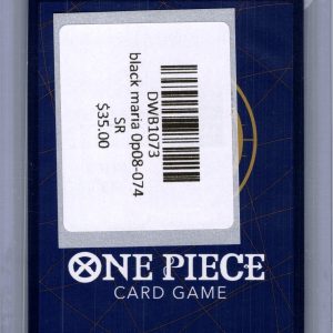 Black Maria OP08-074 SR, One Piece Singles One Piece trading card - alternate view