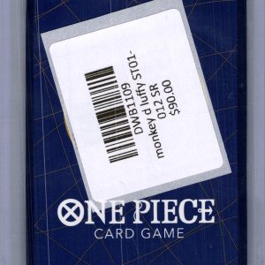 Monkey D Luffy ST01-012 SR, One Piece Singles One Piece trading card - alternate view