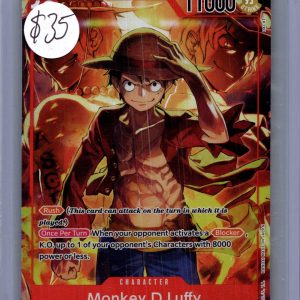 Monkey D Luffy ST10-006 Sealed, One Piece Singles One Piece trading card
