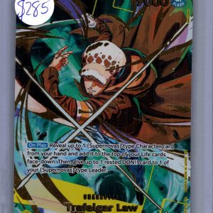 Trafalgar Law OP10-119 SEC SP, One Piece Singles One Piece trading card