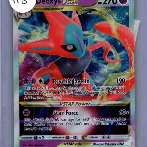 Deoxys Vstar swsh268, Promo Pokemon card