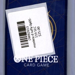 Monkey D Luffy 0P05-119 SEC, One Piece Singles One Piece trading card - alternate view