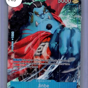 Jinbe OP07-045 SR alt art, One Piece Singles One Piece trading card