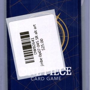 Jinbe OP07-045 SR alt art, One Piece Singles One Piece trading card - alternate view