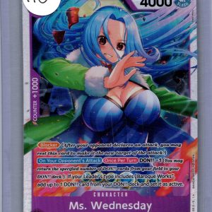 Ms Wednesday eb01-034 SR, One Piece Singles One Piece trading card