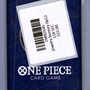 Jewelry Bonney 0p12-118 SEC, One Piece Singles One Piece trading card - alternate view