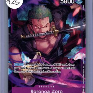Roronoa Zoro OP09-076 R welcome promo, One Piece Singles One Piece trading card