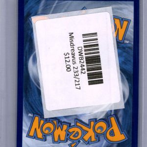 Misdreavus 233/217 Pokemon card - alternate view