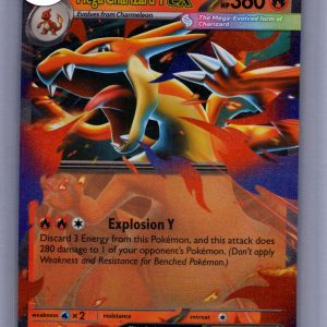 mega charizard y ex 030 Pokemon card