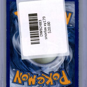 snorlax xy179 Pokemon card - alternate view