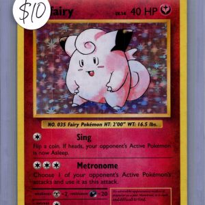 Clefairy 63/108 Pokemon card