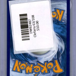 Clefairy 63/108 Pokemon card - alternate view