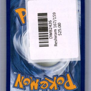 Reshiram 167/159 Pokemon card - alternate view