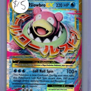 M Slowbro ex 27/108, Evolutions Pokemon card