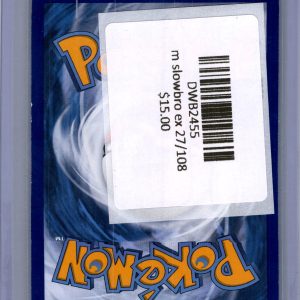 M Slowbro ex 27/108, Evolutions Pokemon card - alternate view