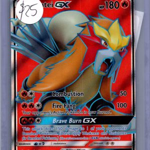 Entei GX 71/73, Shining Legends Pokemon card