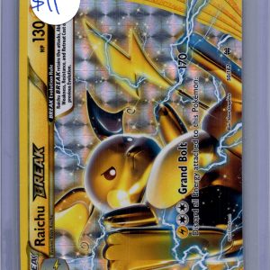 Raichu break 50/162, Evolutions Pokemon card