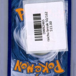 Raichu break 50/162, Evolutions Pokemon card - alternate view