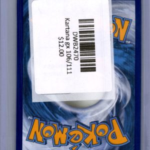 Kartana gx 106/111 Pokemon card - alternate view