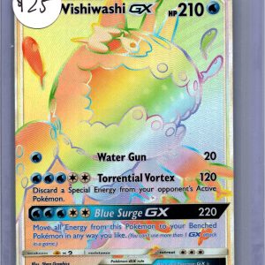 Wishiwashi Gx 151/145, Guarding Rising Pokemon card