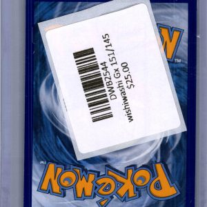 Wishiwashi Gx 151/145, Guarding Rising Pokemon card - alternate view