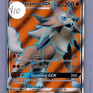 Lycanroc gx 136/147, Buring Shadows Pokemon card