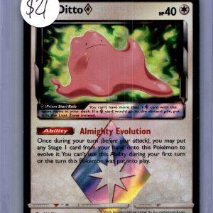 Ditto 154/214, Lost Thunder Pokemon card