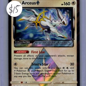 Arceus 96/131, Forbidden Light Pokemon card