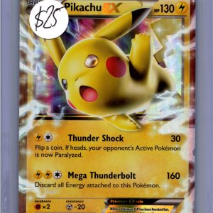 Pikachu ex xy174 Pokemon card