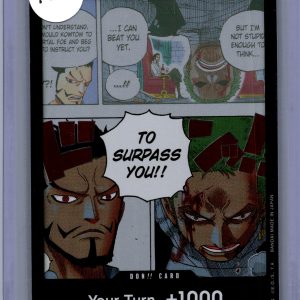 Don Card Mihawk and Zoro, One Piece Singles One Piece trading card