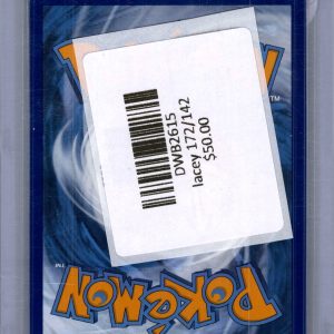 Lacey 172/142, Stellar Crown Pokemon card - alternate view