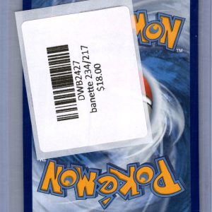 banette 234/217 Pokemon card - alternate view