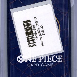Marco PRB02-008 SR, One Piece Singles One Piece trading card - alternate view